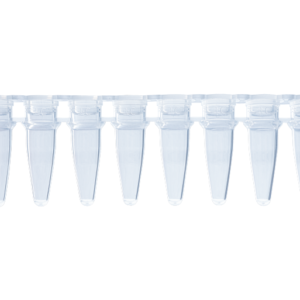 0.2ml PCR 8-Strip Tubes & Separate Flat Caps